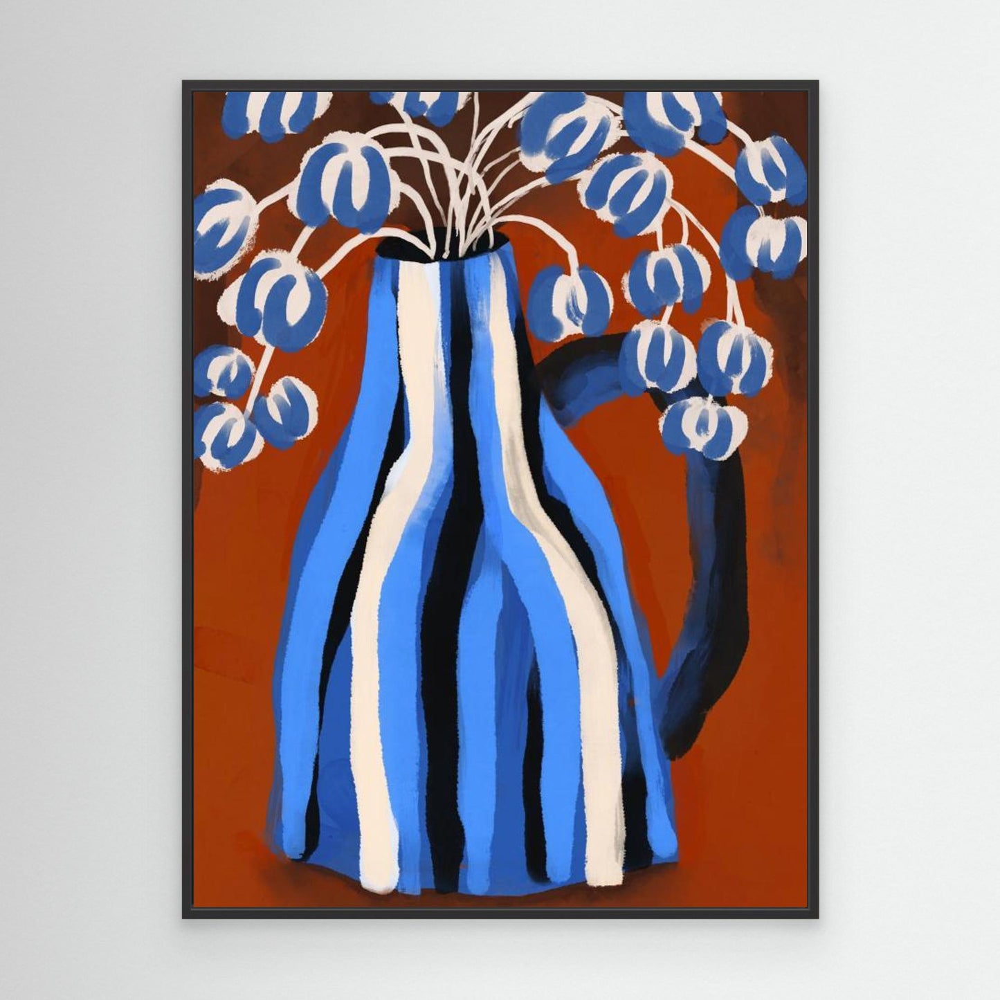 Striped Vase by Treechild