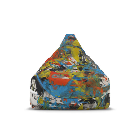 Vibrant Art Bean Bag Chair Cover