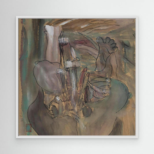Dislocated Forms - Canvas Print