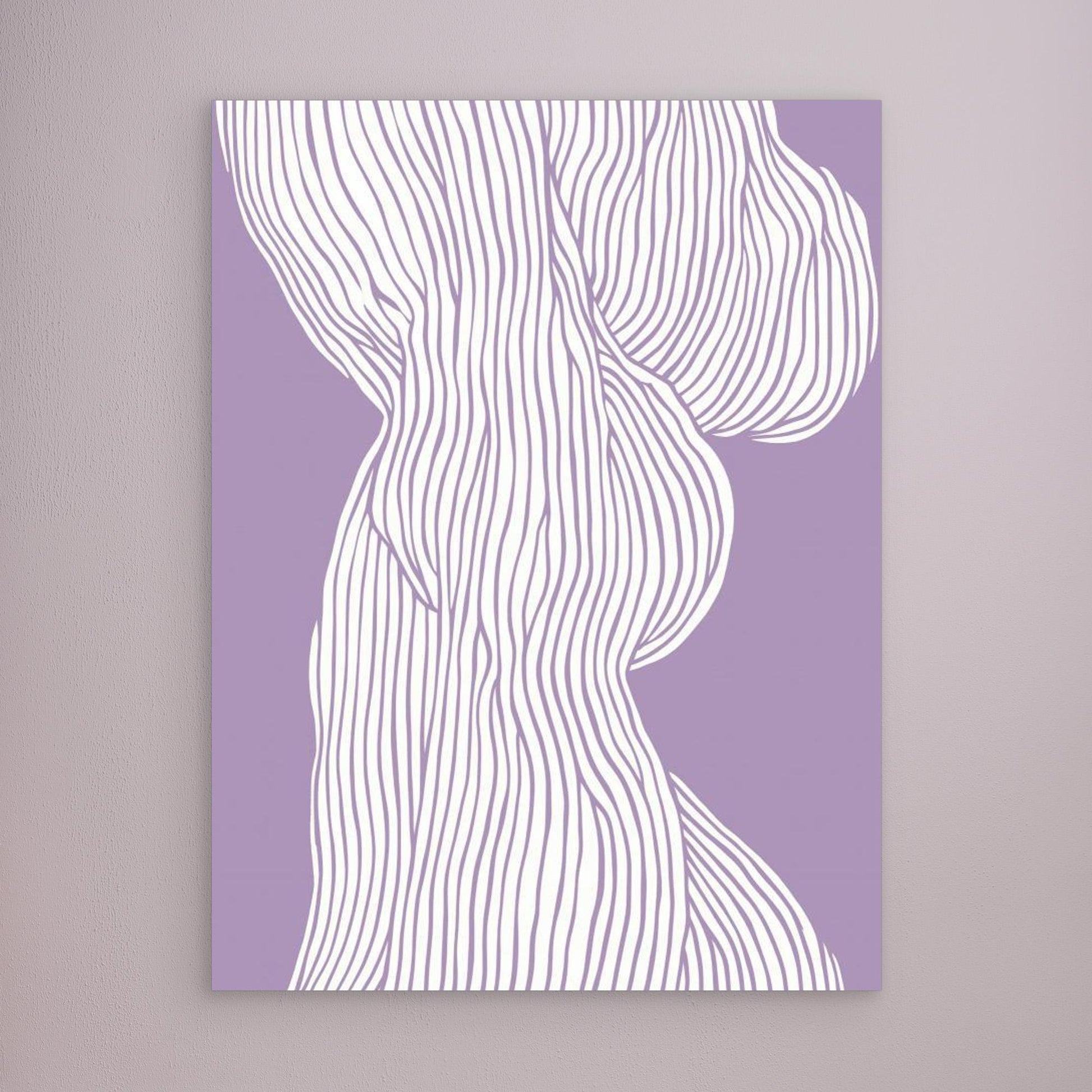 Fibers No 1 (Purple) by Treechild