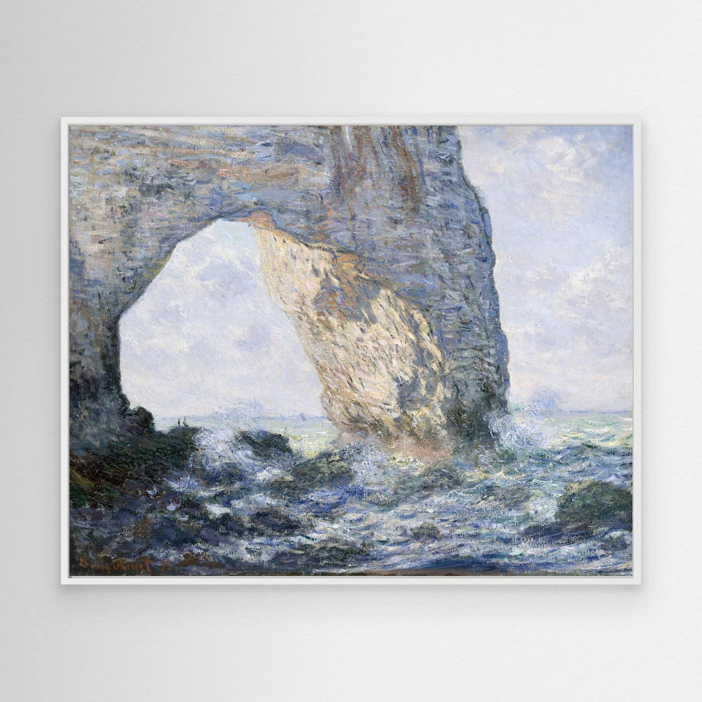 The Manneporte (Étretat) (1883) by Pictufy