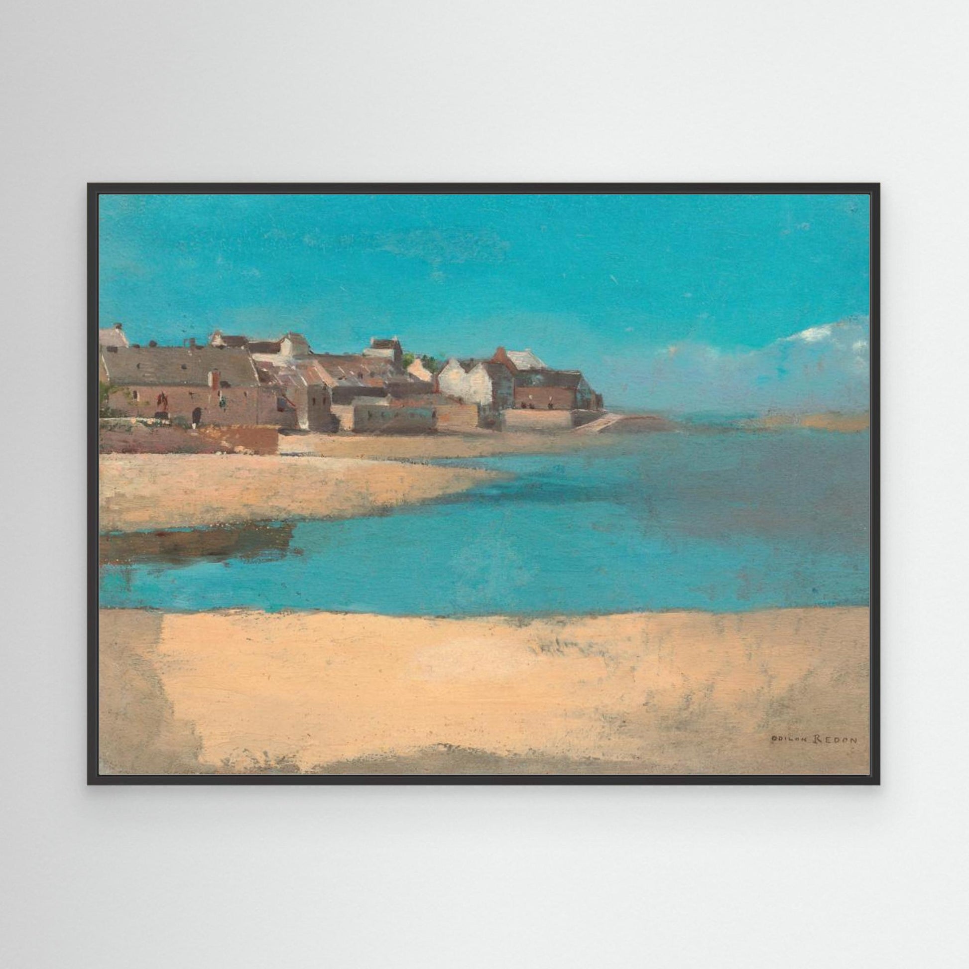 Village By the Sea In Brittany by Pictufy
