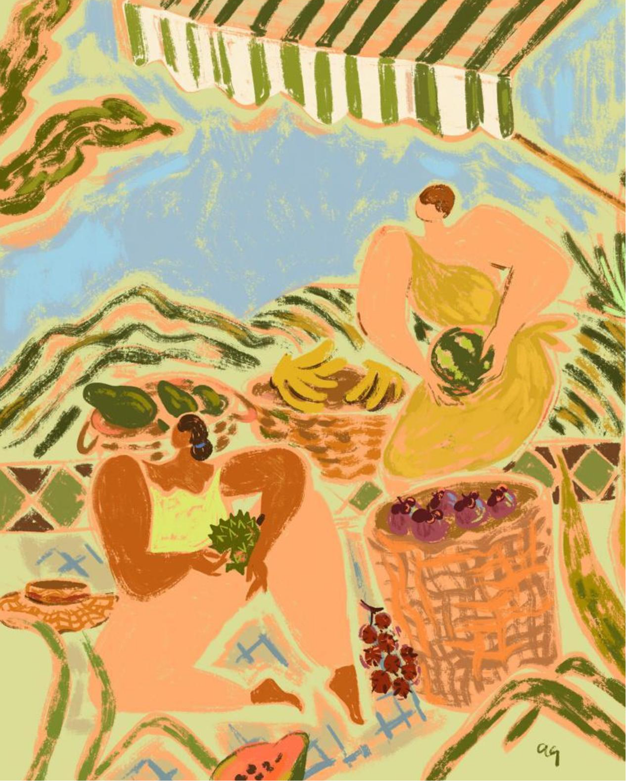 Fruit Stand by Arty Guava