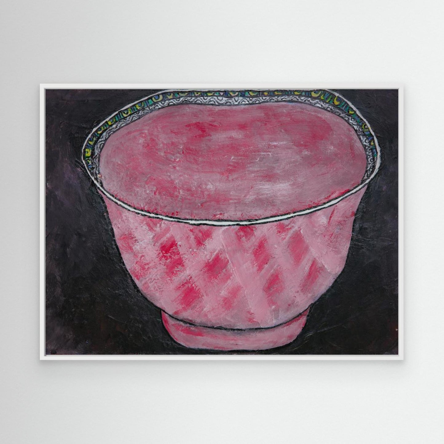 Pink Bowl by Dale Hefer &Amp; Family