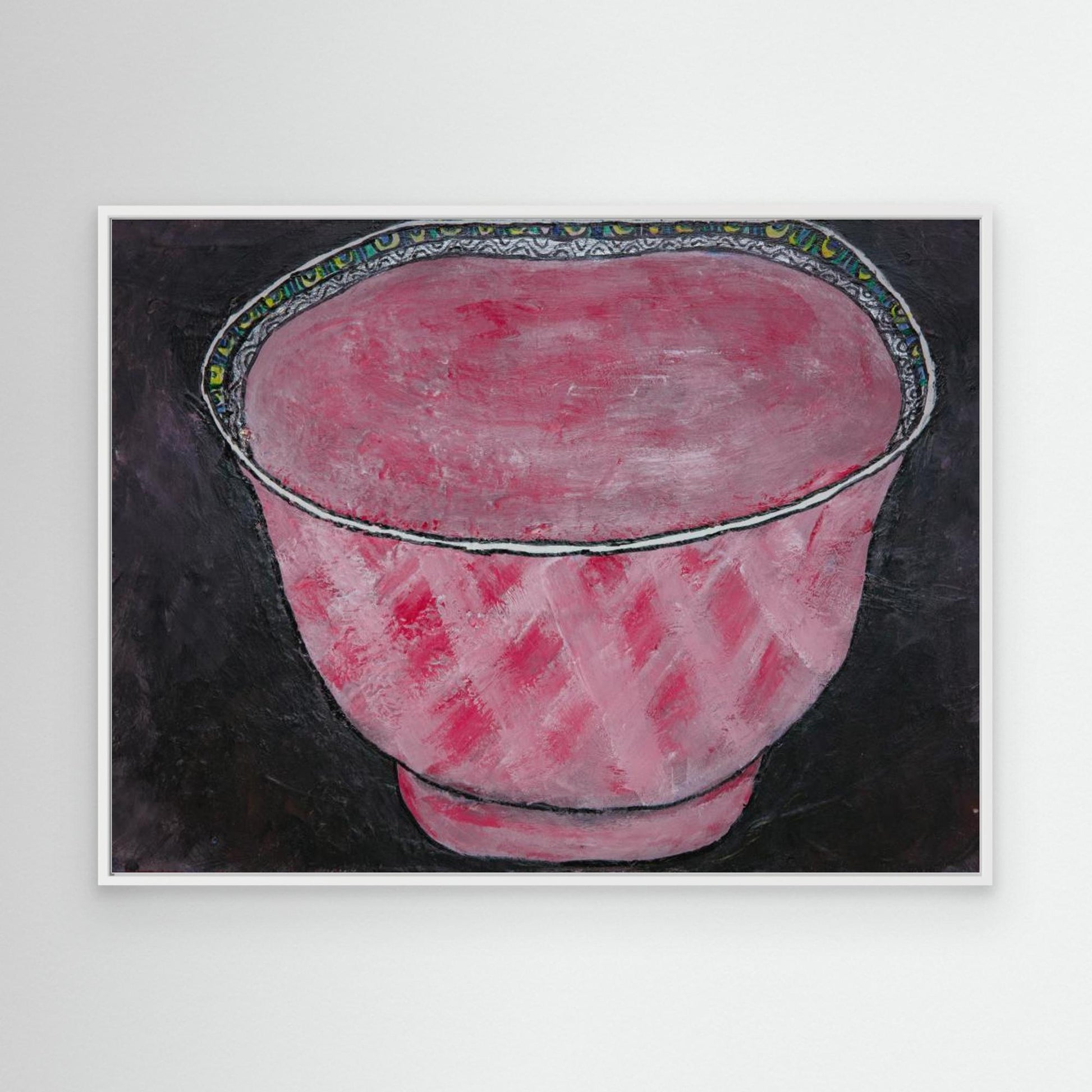 Pink Bowl by Dale Hefer &Amp; Family