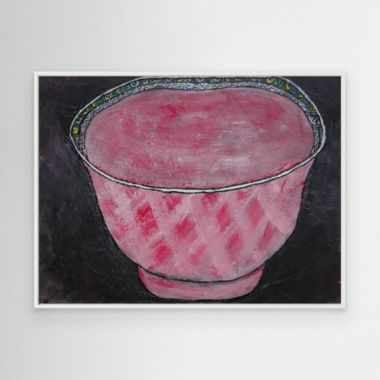 Pink Bowl by Dale Hefer &Amp; Family