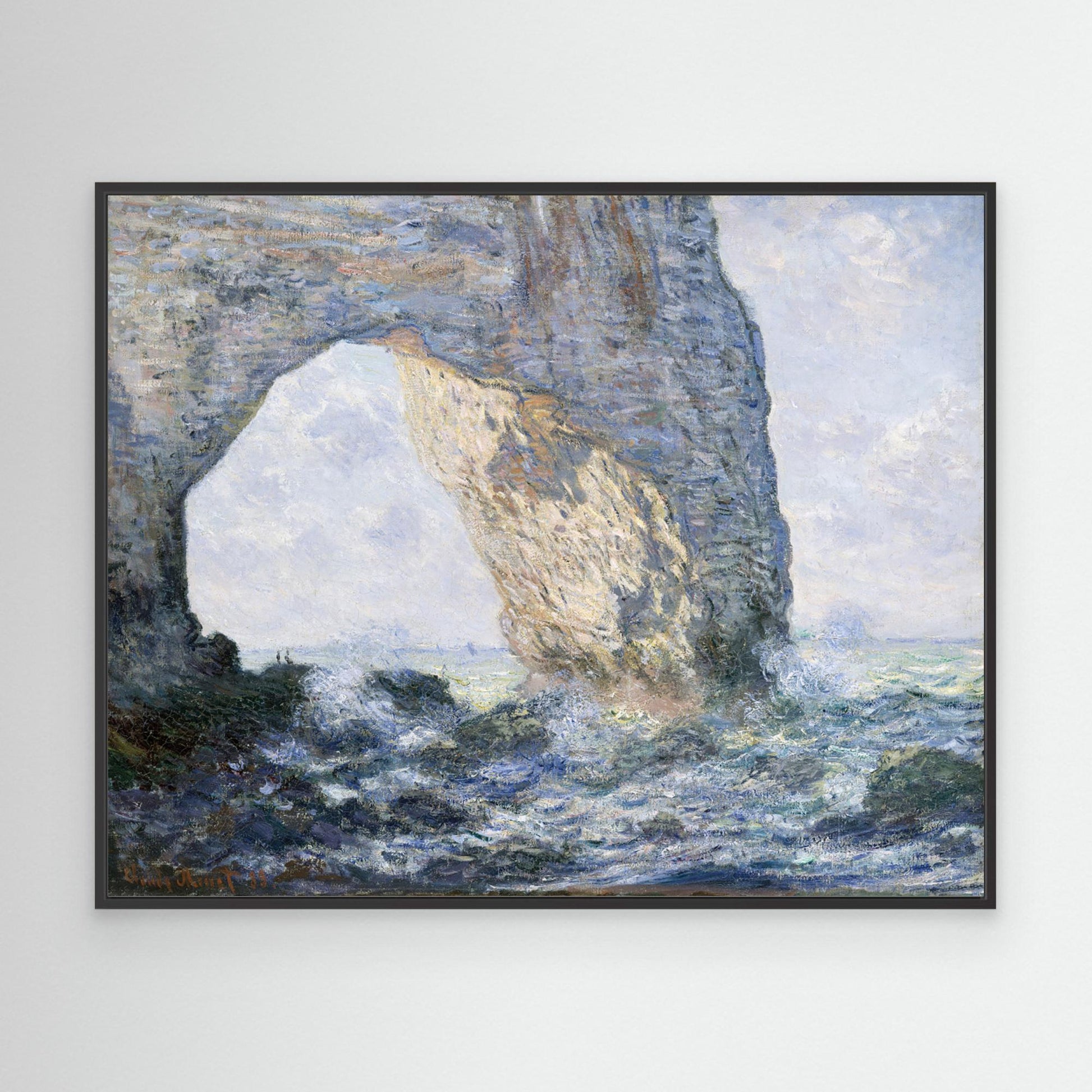 The Manneporte (Étretat) (1883) by Pictufy