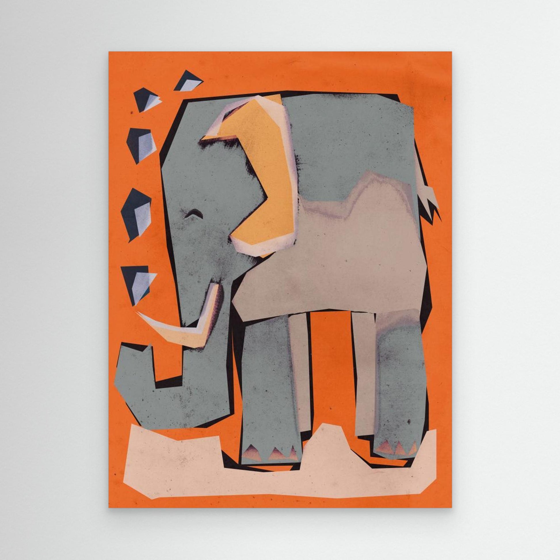 Happy Elephant by Treechild