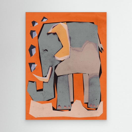 Happy Elephant by Treechild