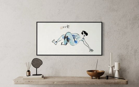 Still Blue - Canvas Print