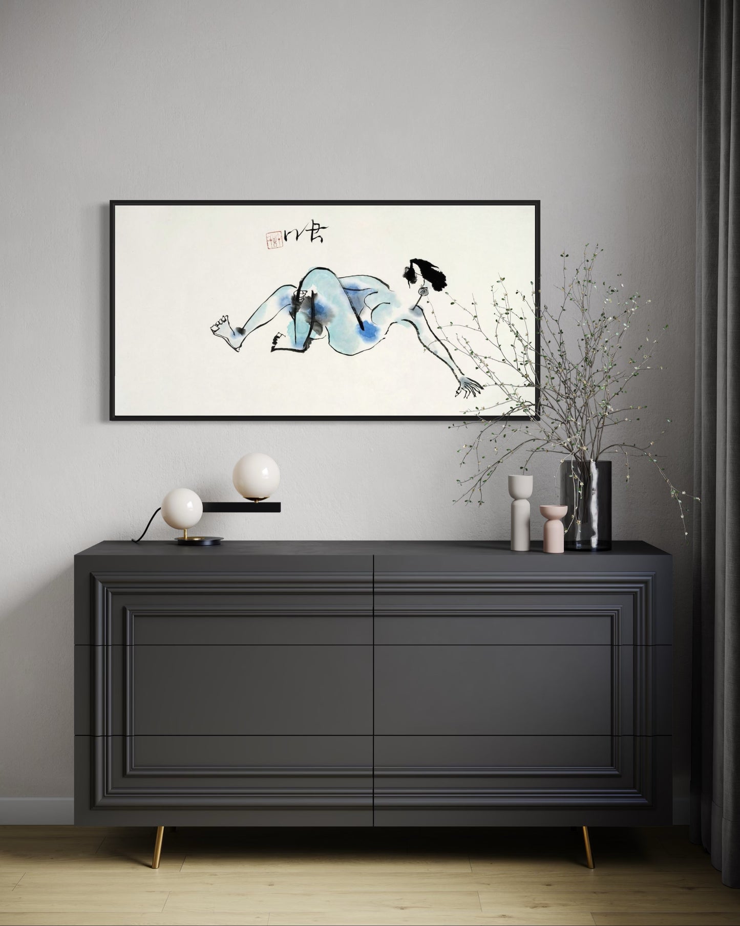 Still Blue - Canvas Print