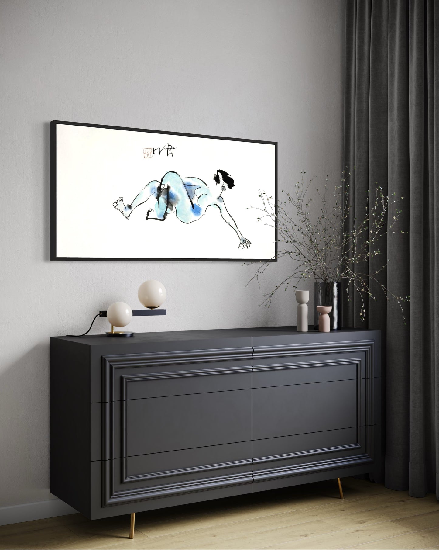 Still Blue - Canvas Print