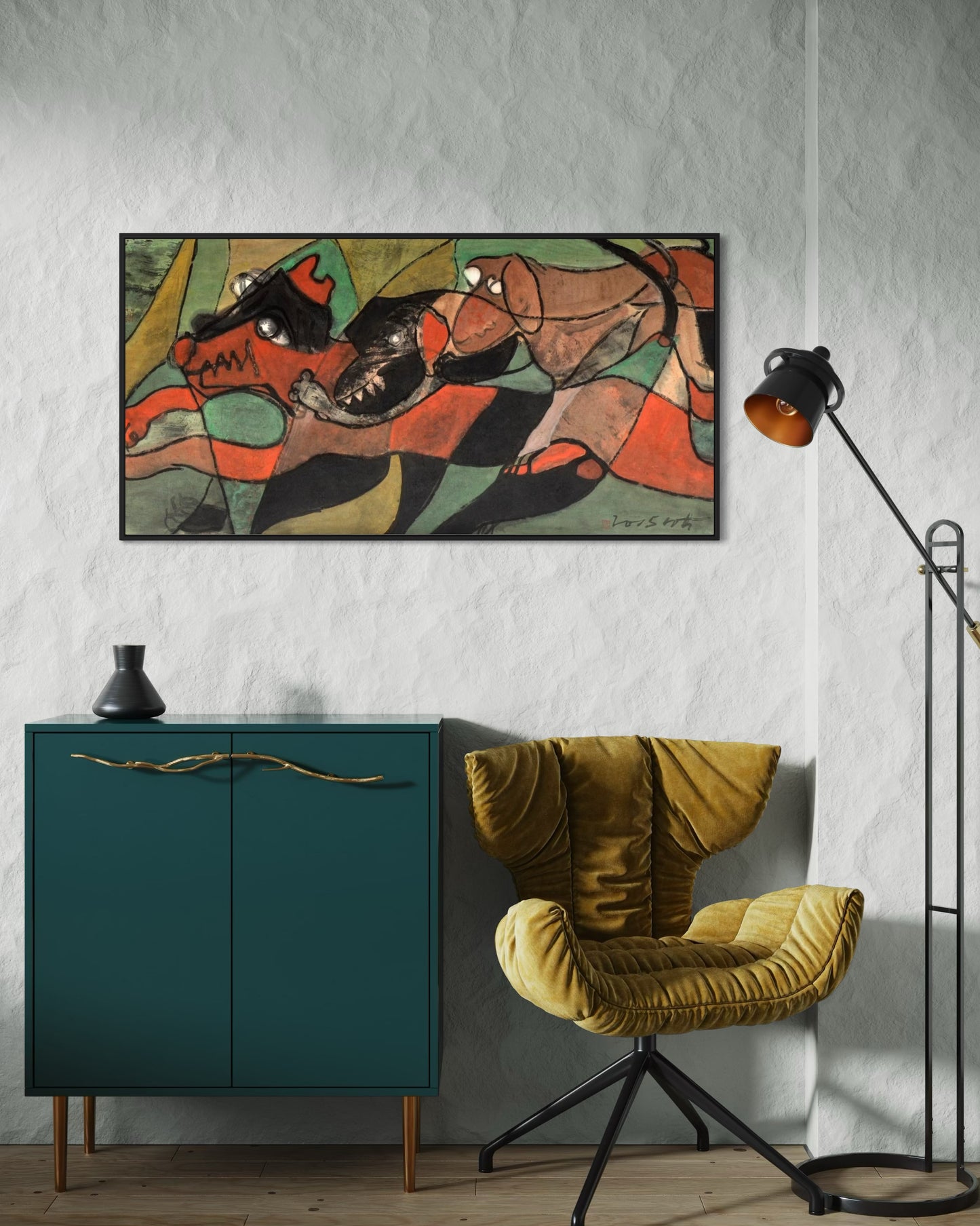 Prowlers at Dusk - Canvas Print