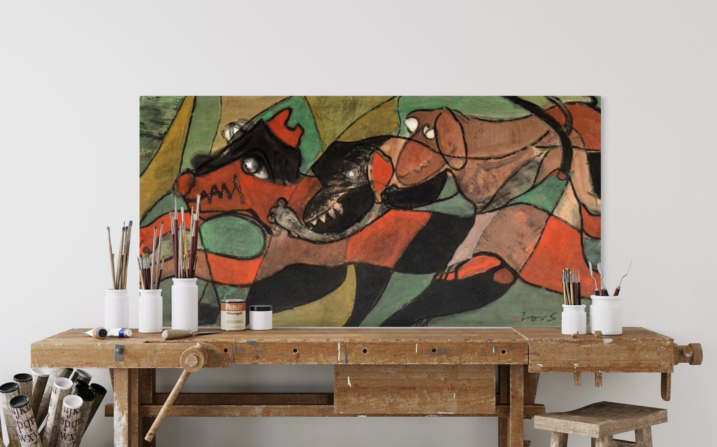 Prowlers at Dusk - Canvas Print