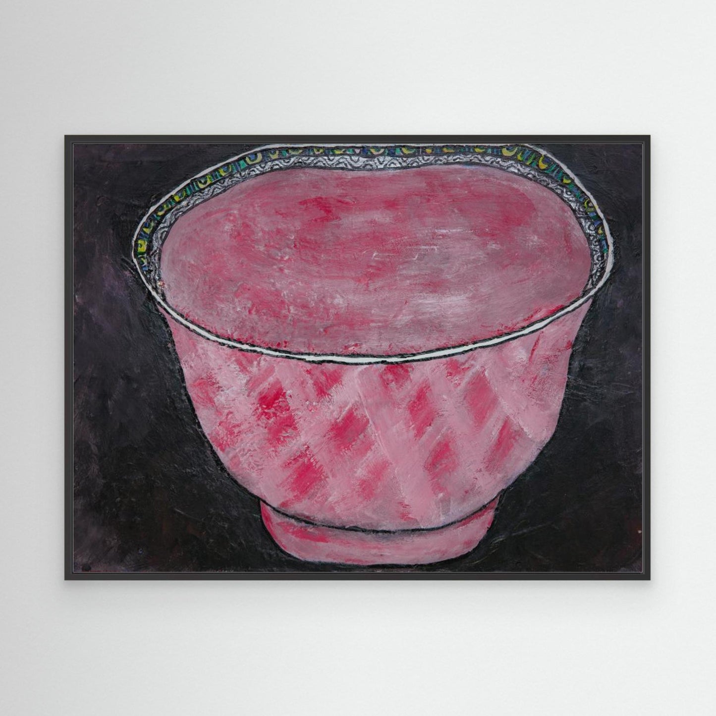 Pink Bowl by Dale Hefer &Amp; Family