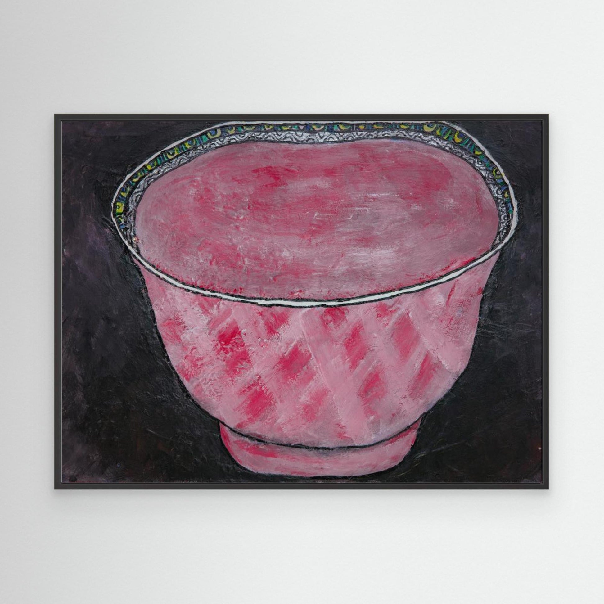 Pink Bowl by Dale Hefer &Amp; Family