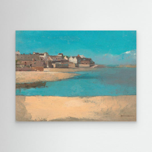 Village By the Sea In Brittany by Pictufy