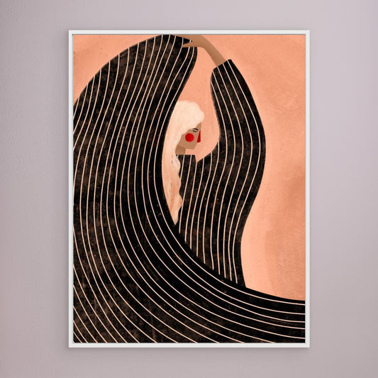 The Woman With the Black Dress by Bea Müller
