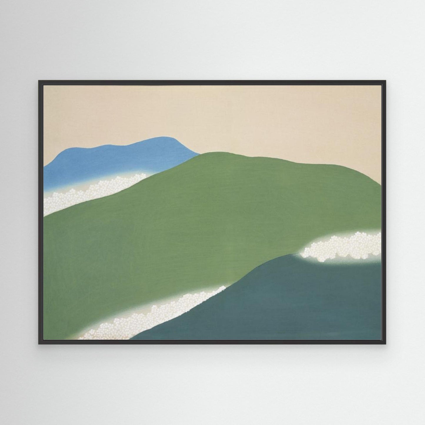 Green mountains from Momoyogusa by Pictufy