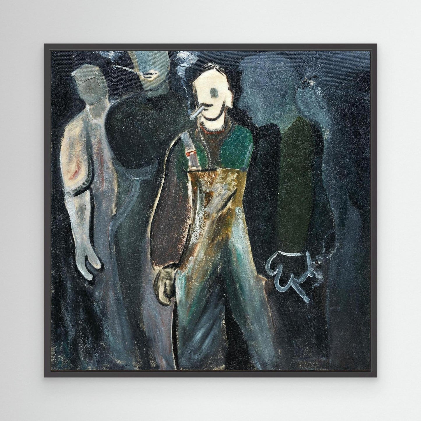 Men of the Line - Canvas Print