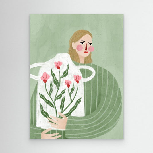 The Woman With He Vase by Bea Müller