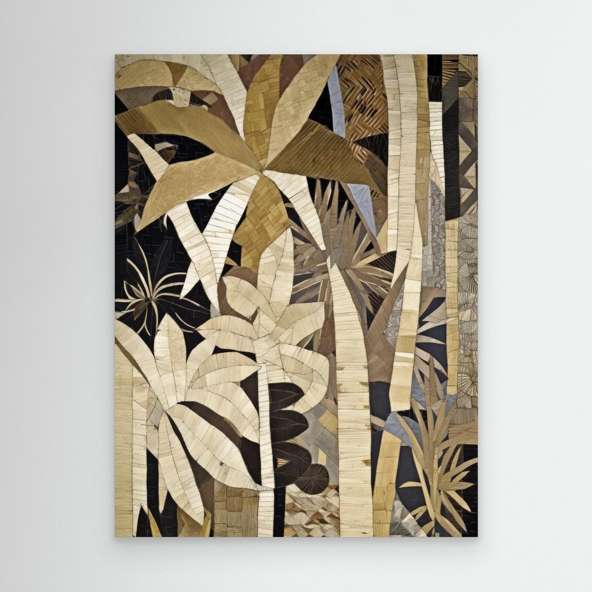 Bamboo Jungle by Treechild - Canvas Pring