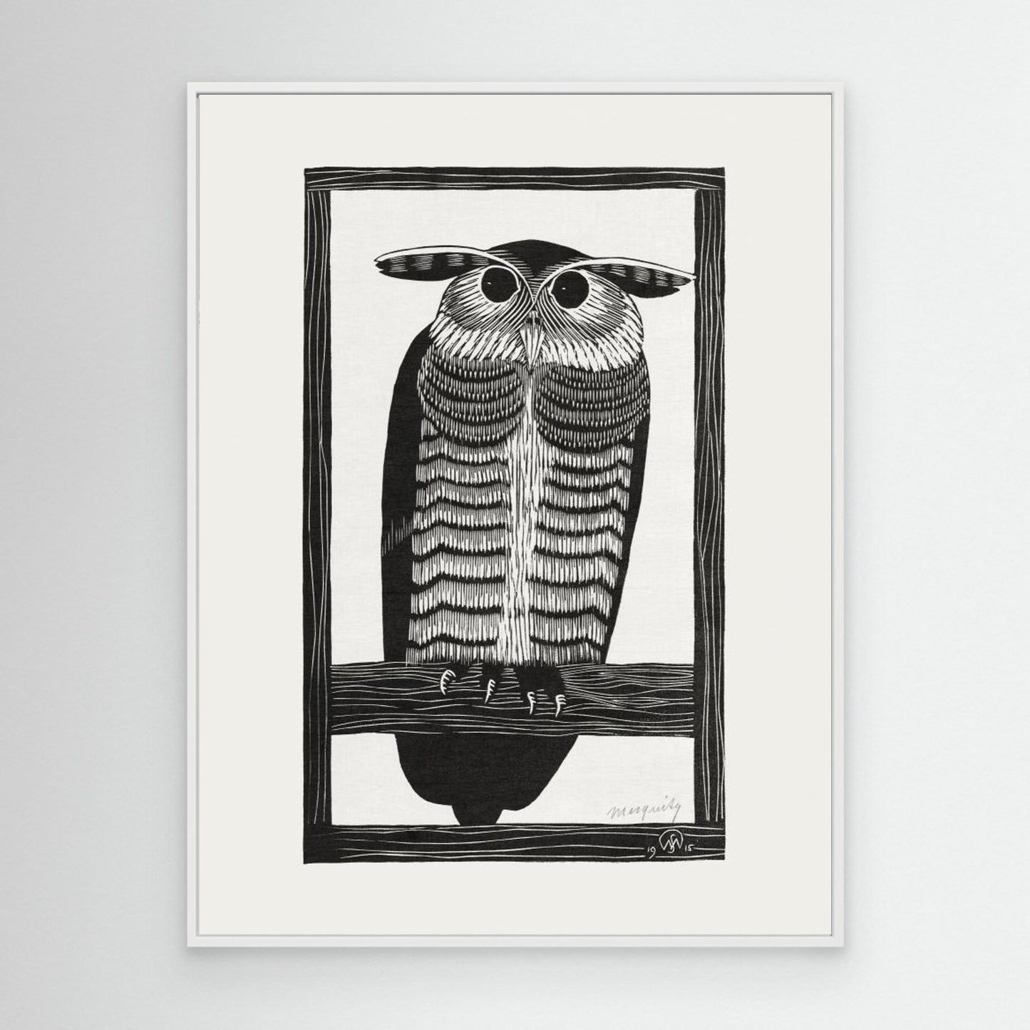 Horned Owl by Pictufy