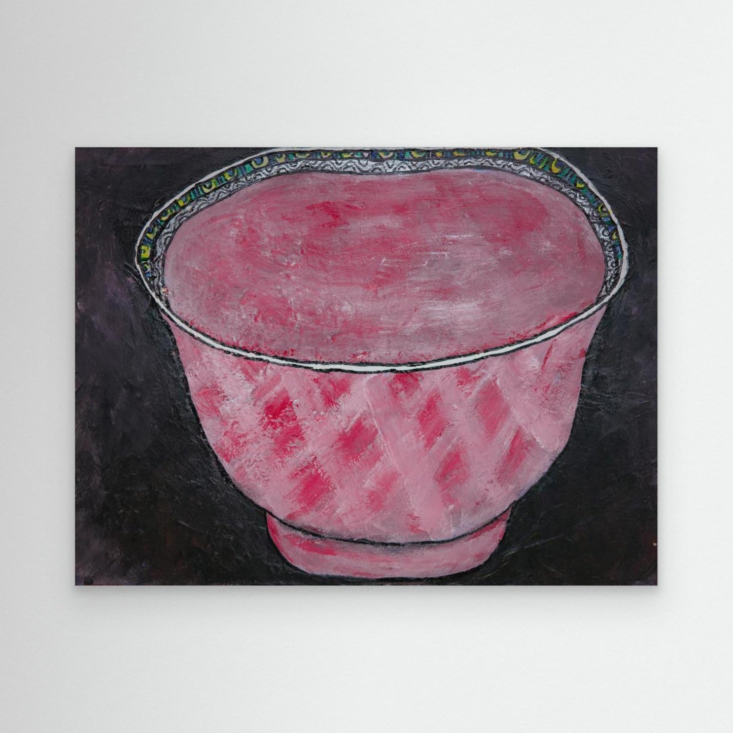 Pink Bowl by Dale Hefer &Amp; Family