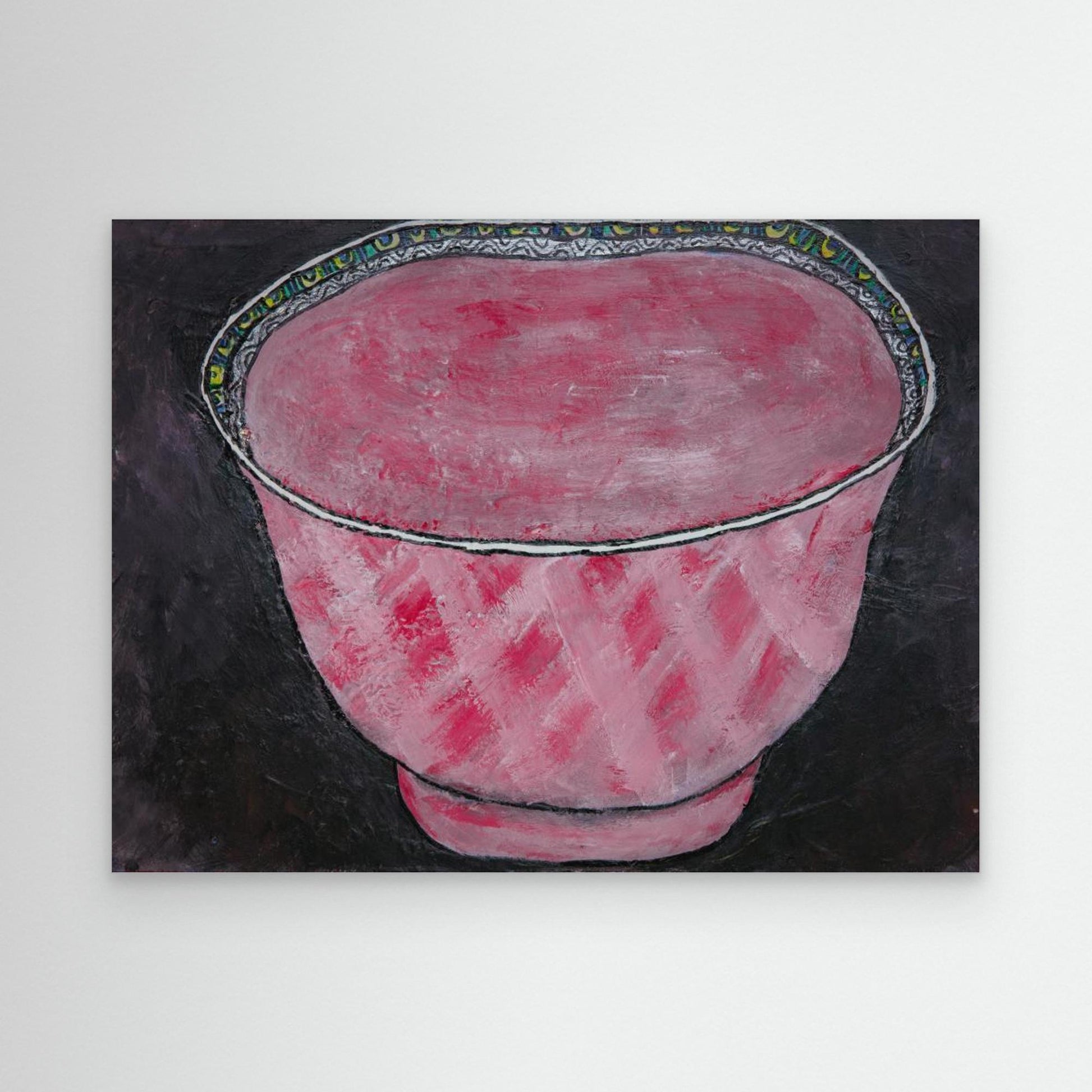 Pink Bowl by Dale Hefer &Amp; Family