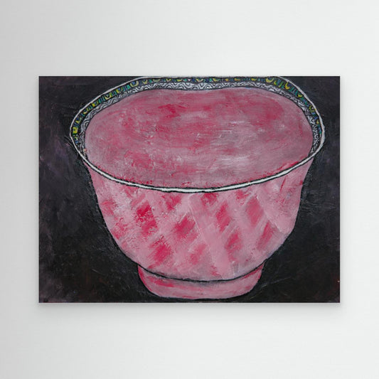 Pink Bowl by Dale Hefer &Amp; Family