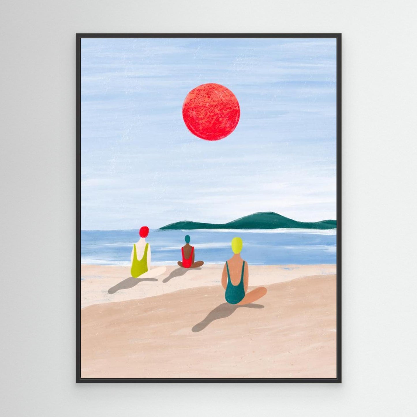 Girls At the Beach by Bea Müller