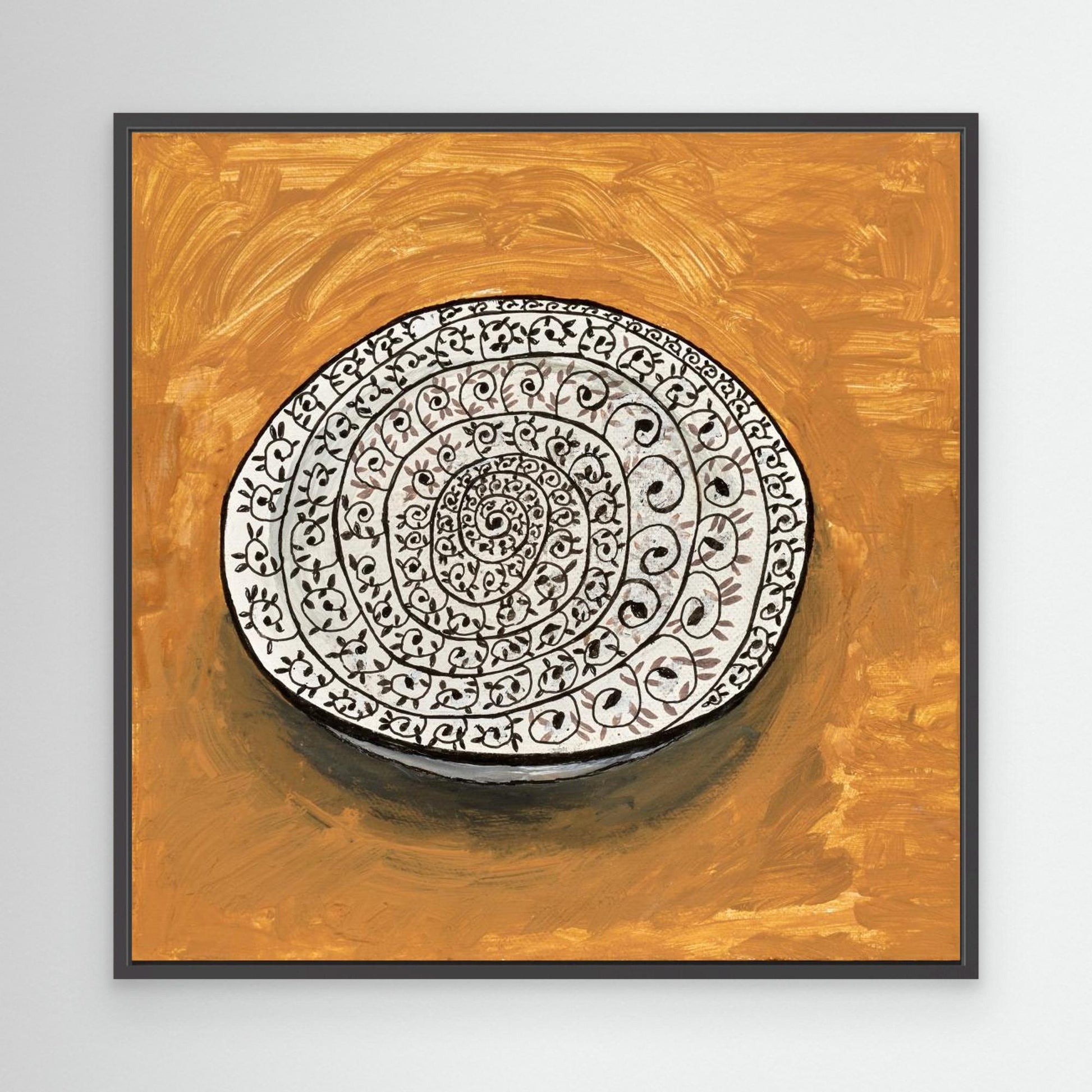 B&w Plate by Dale Hefer &Amp; Family