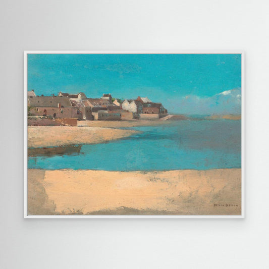 Village By the Sea In Brittany by Pictufy