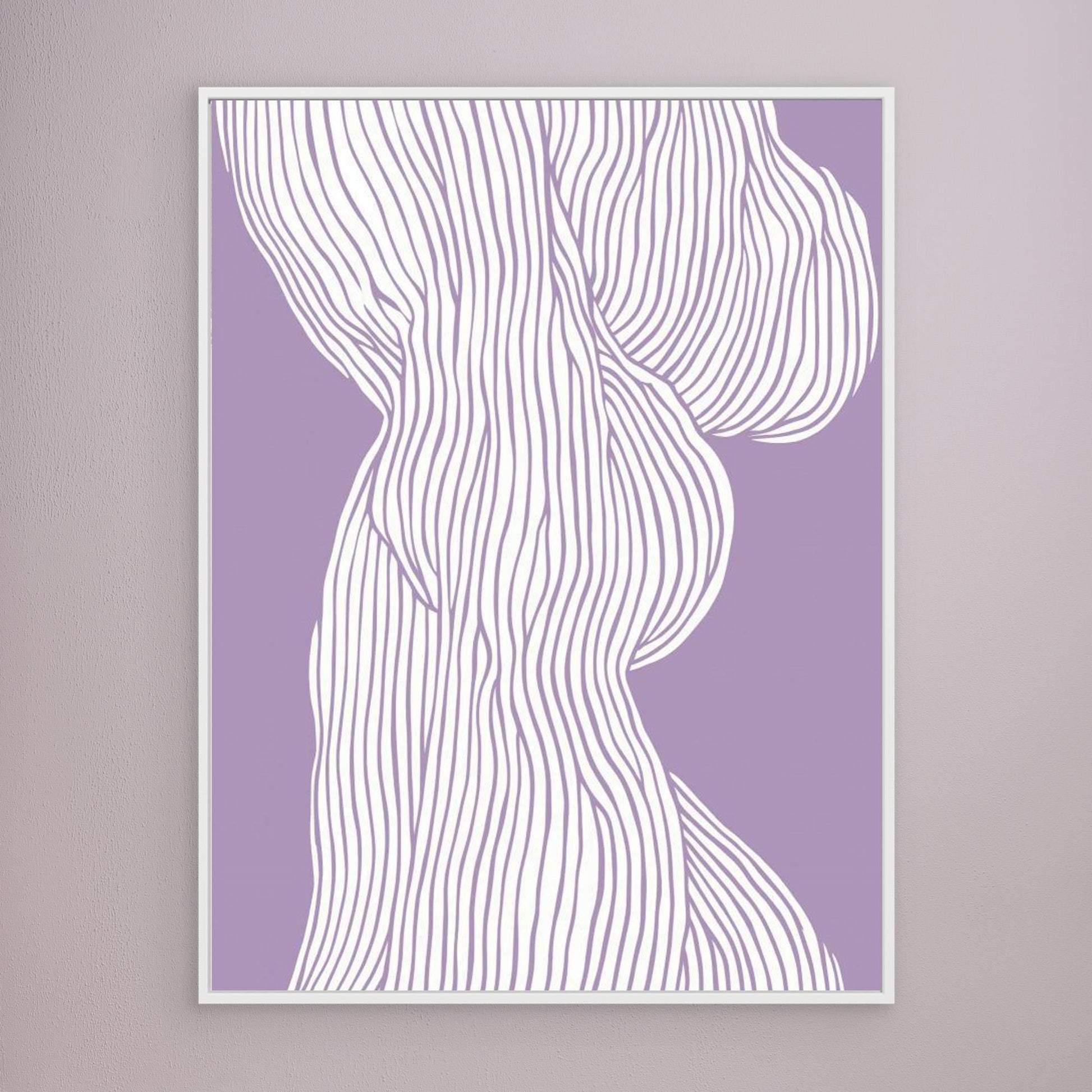 Fibers No 1 (Purple) by Treechild