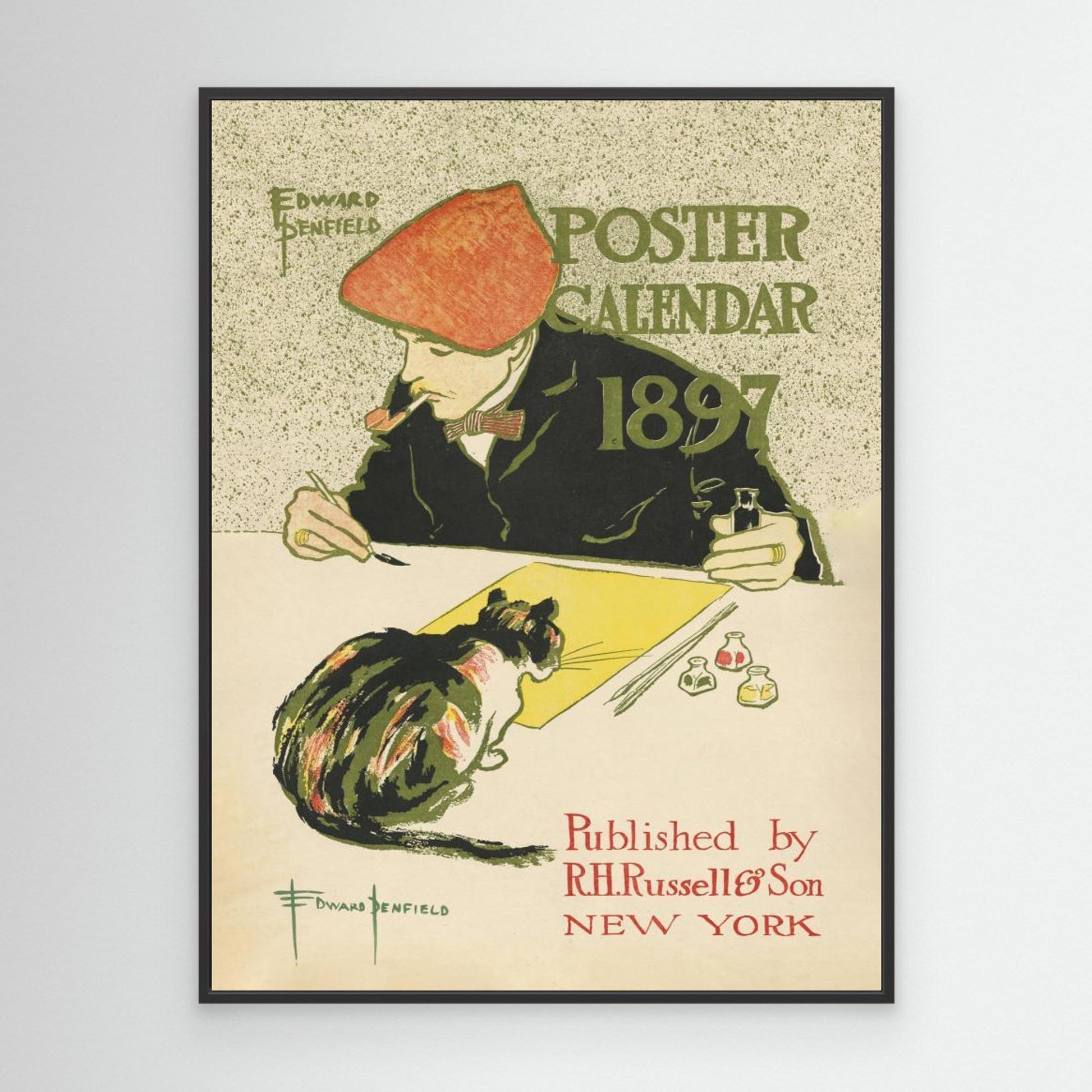 Edward Penfield Self Portrait by Pictufy