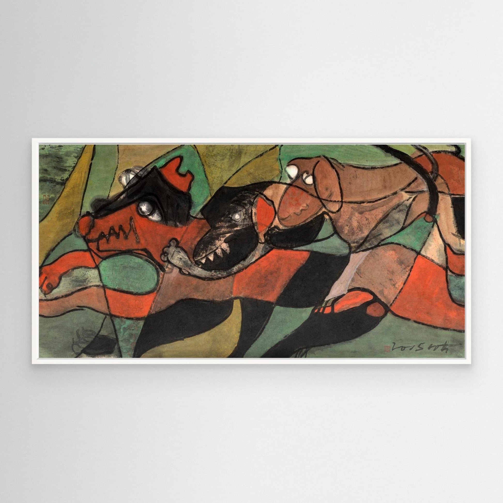 Prowlers at Dusk - Canvas Print