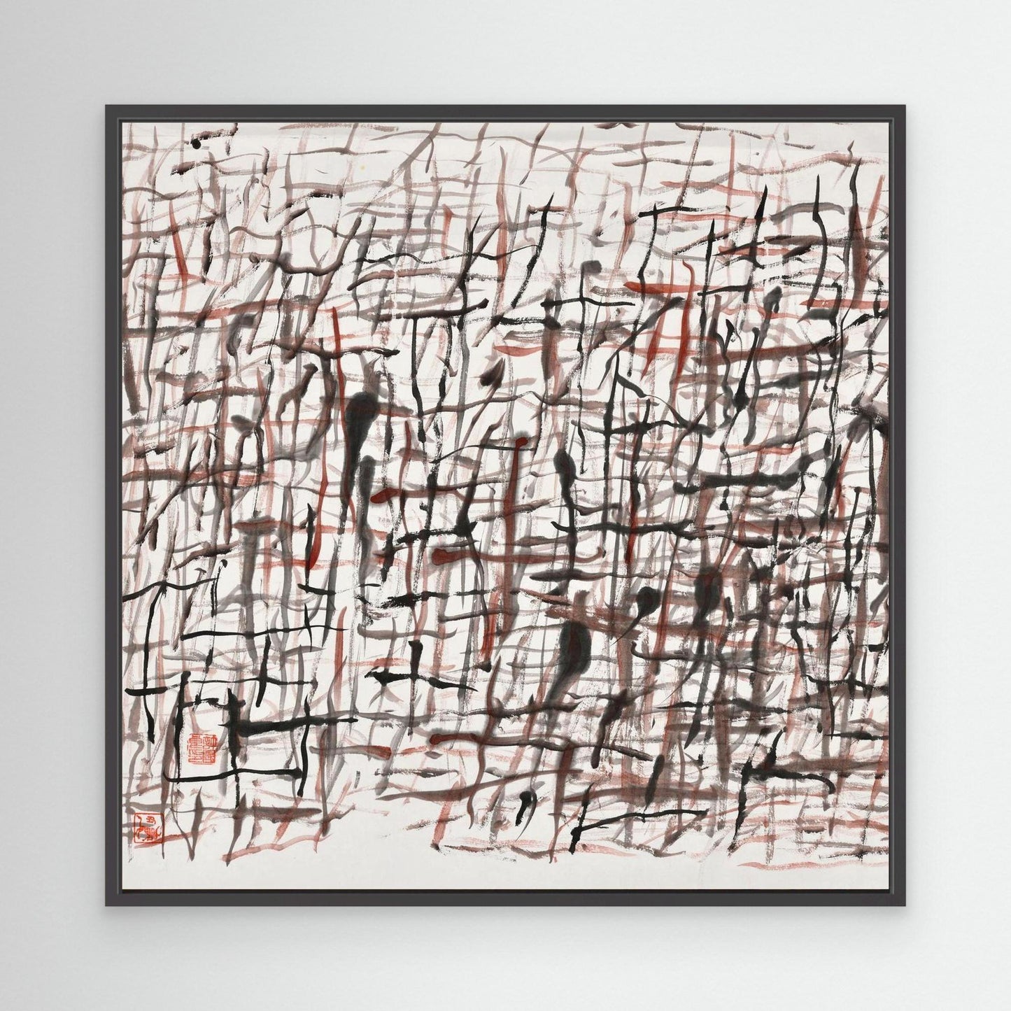 Whispers of the Grid - Canvas Print