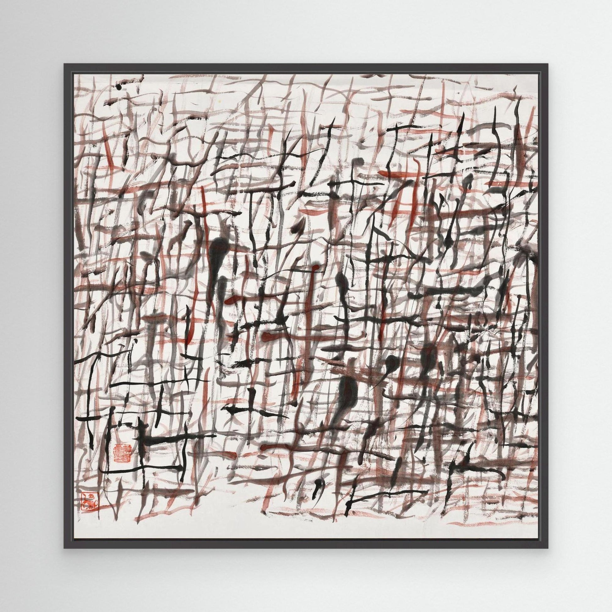 Whispers of the Grid - Canvas Print