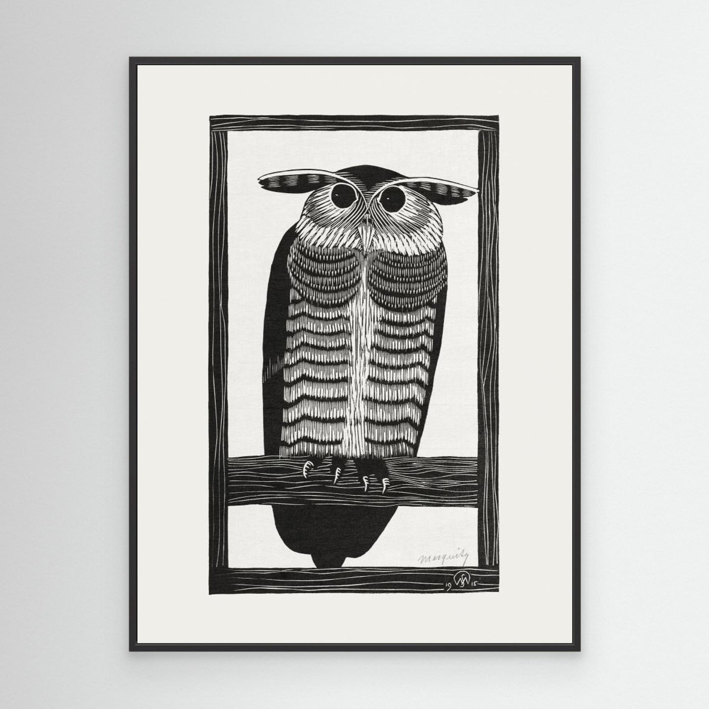 Horned Owl by Pictufy