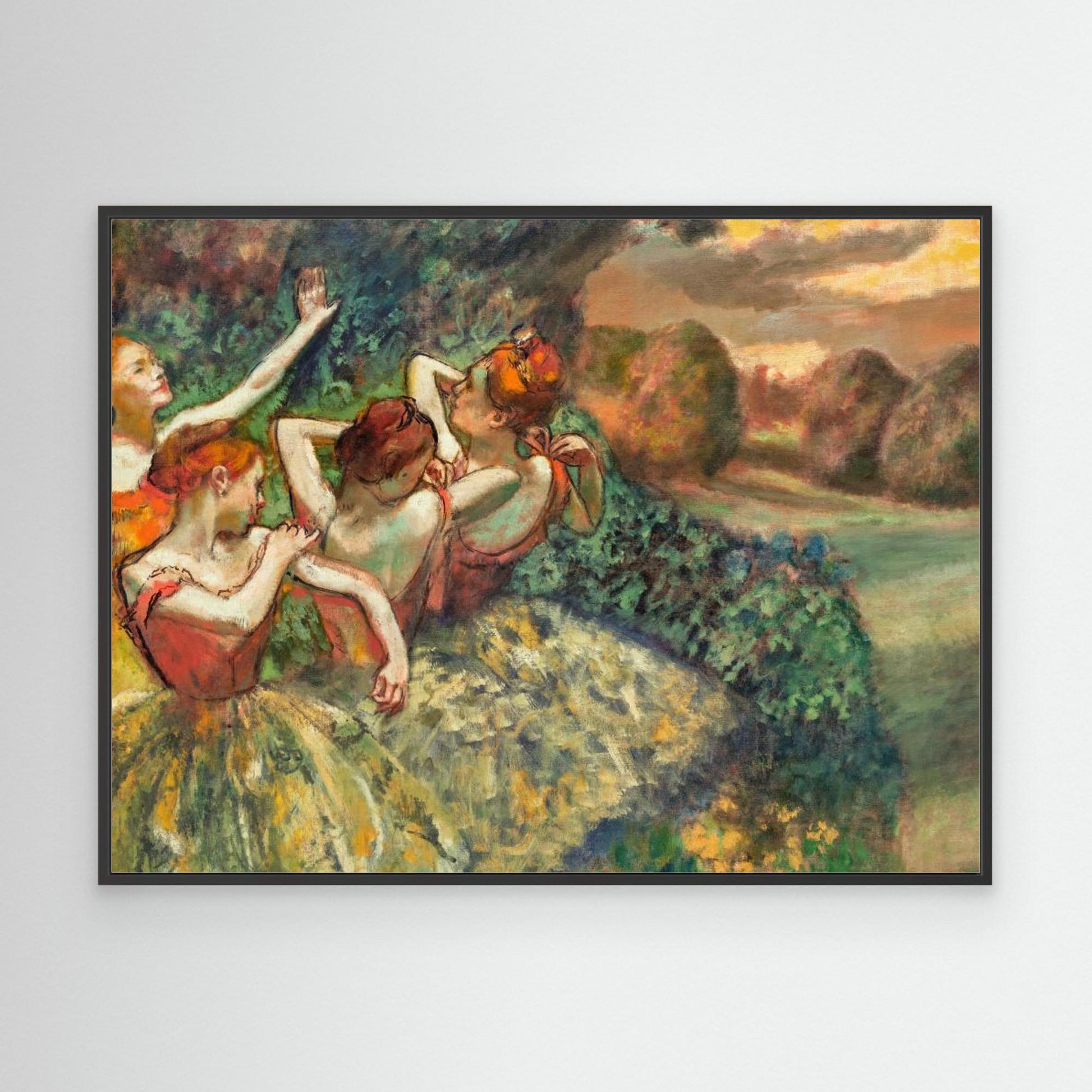 Four Dancers by Pictufy