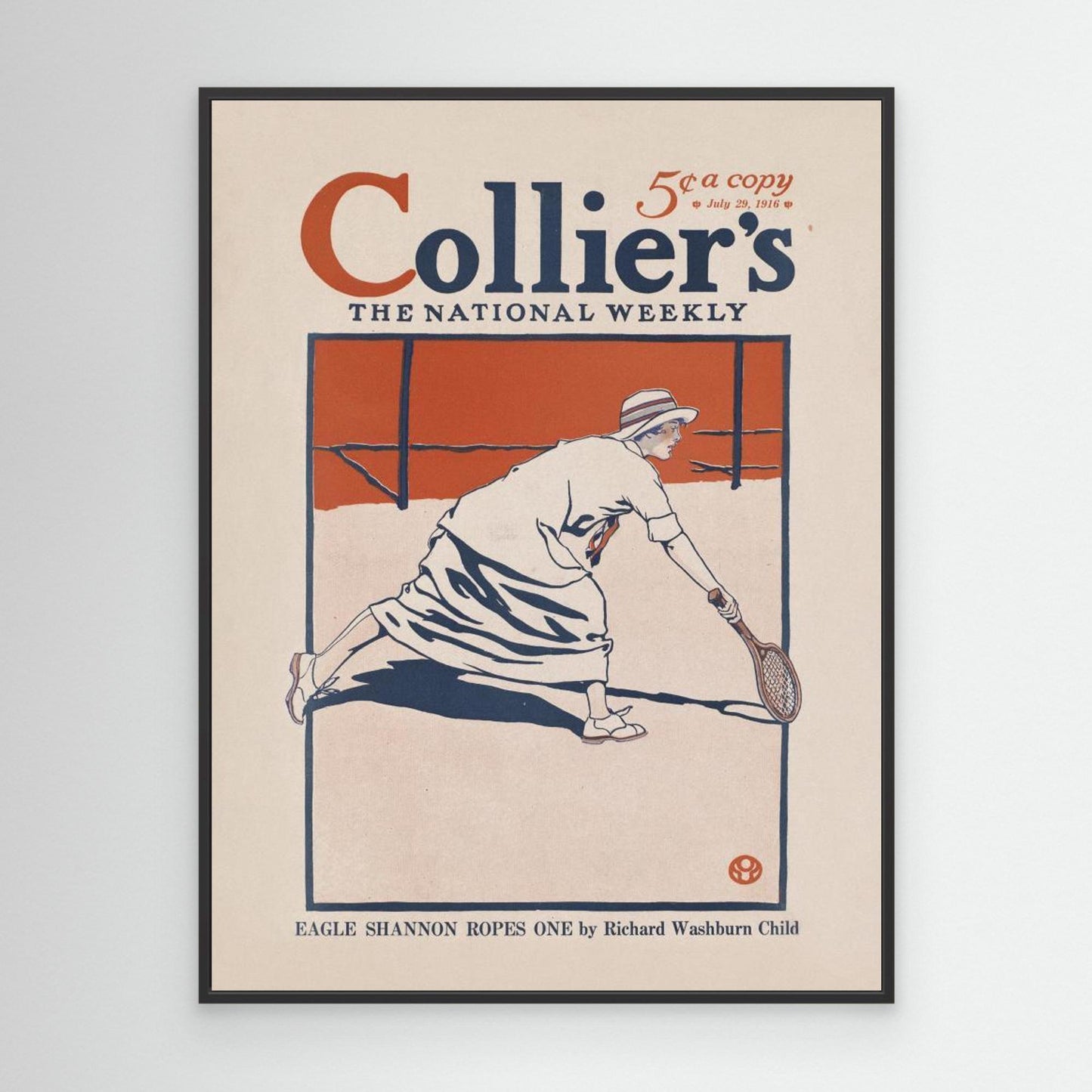 Collier's, the National Weekly, Eagle Shannon Ropes One by Pictufy