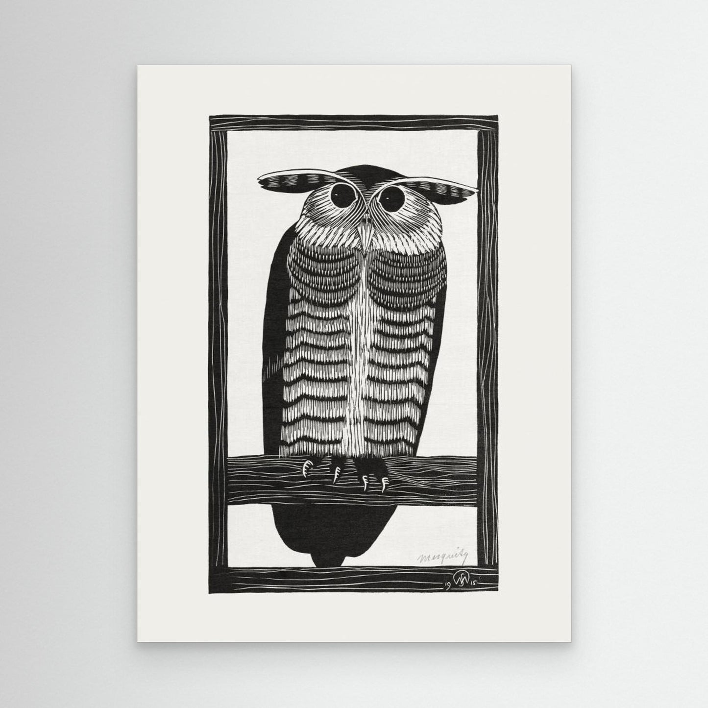 Horned Owl by Pictufy
