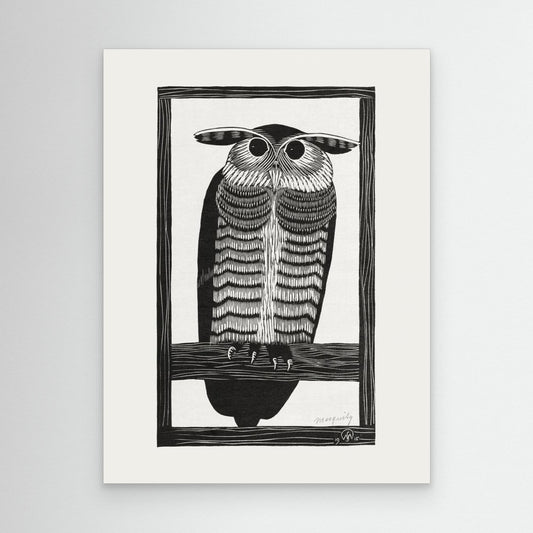 Horned Owl by Pictufy