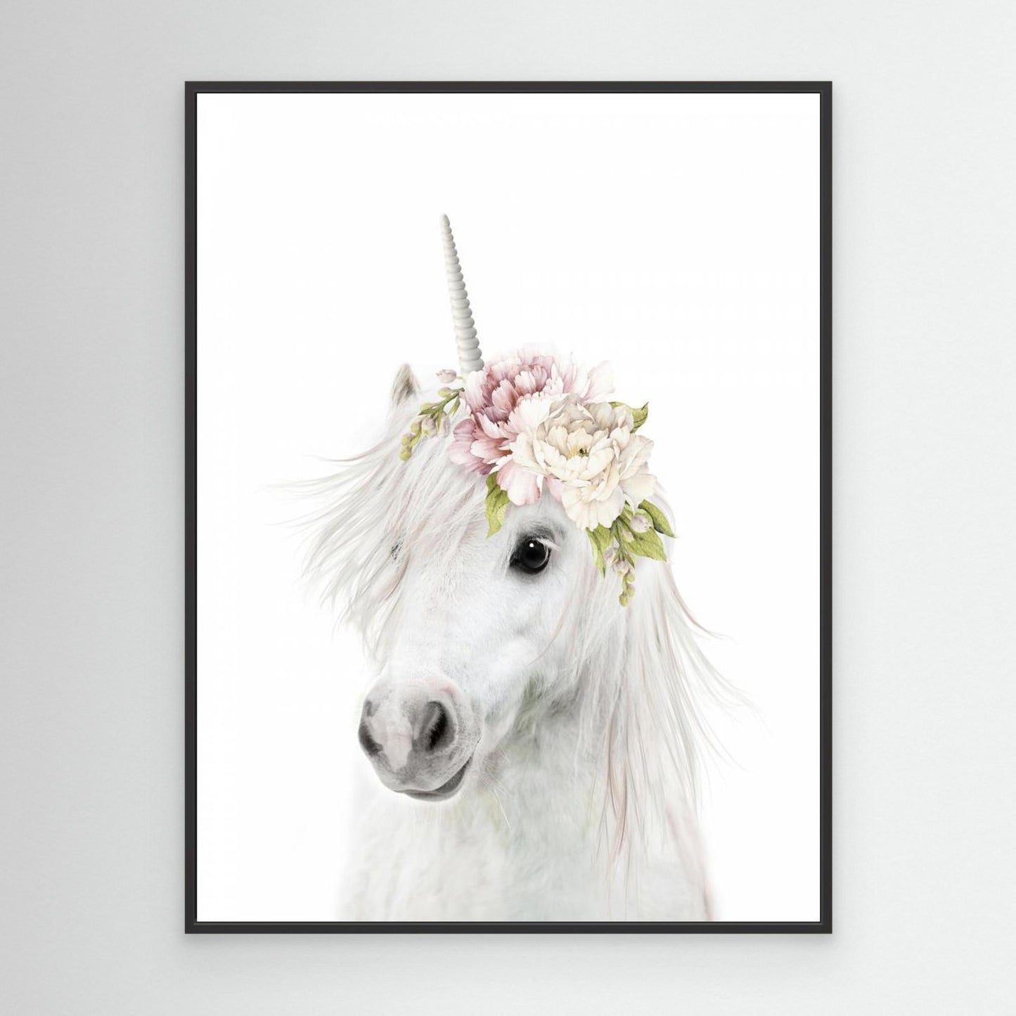 Floral Unicorn by Lola Peacock
