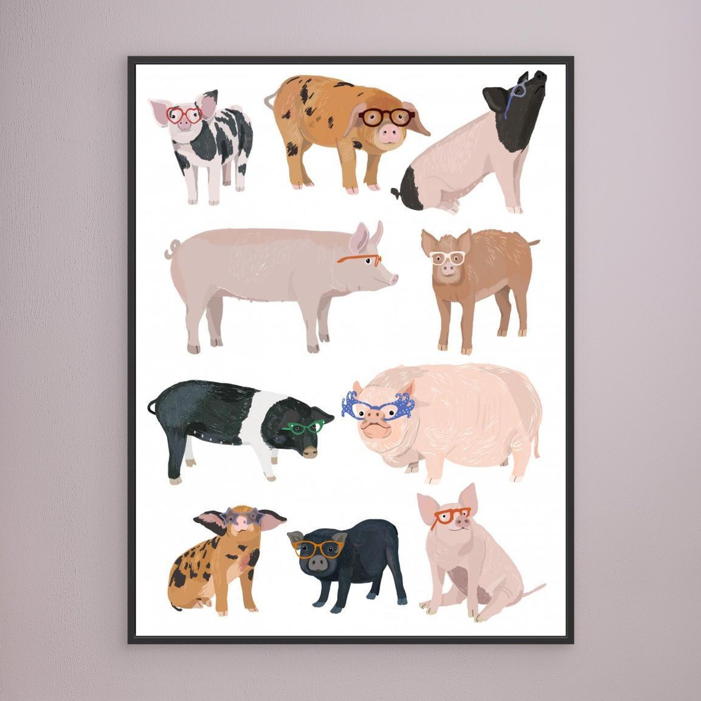 Pigs Glasses by Hanna Melin