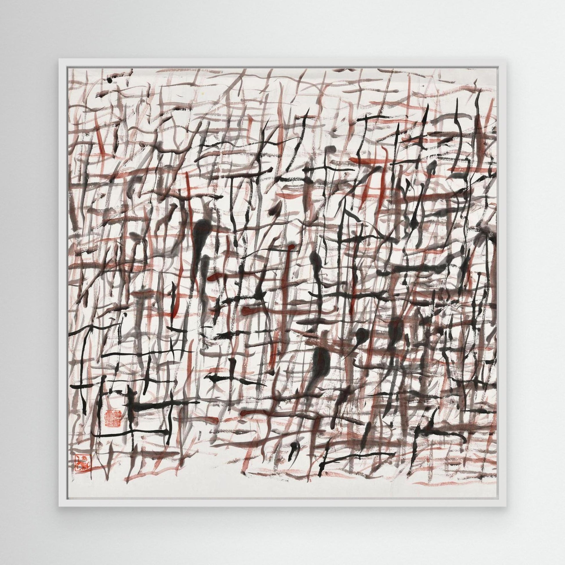 Whispers of the Grid - Canvas Print