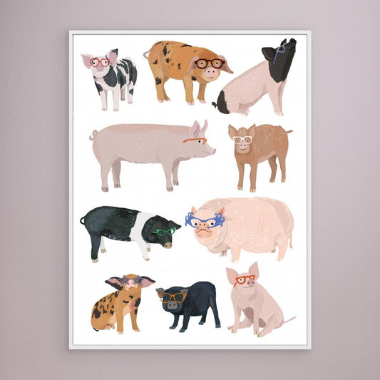 Pigs Glasses by Hanna Melin
