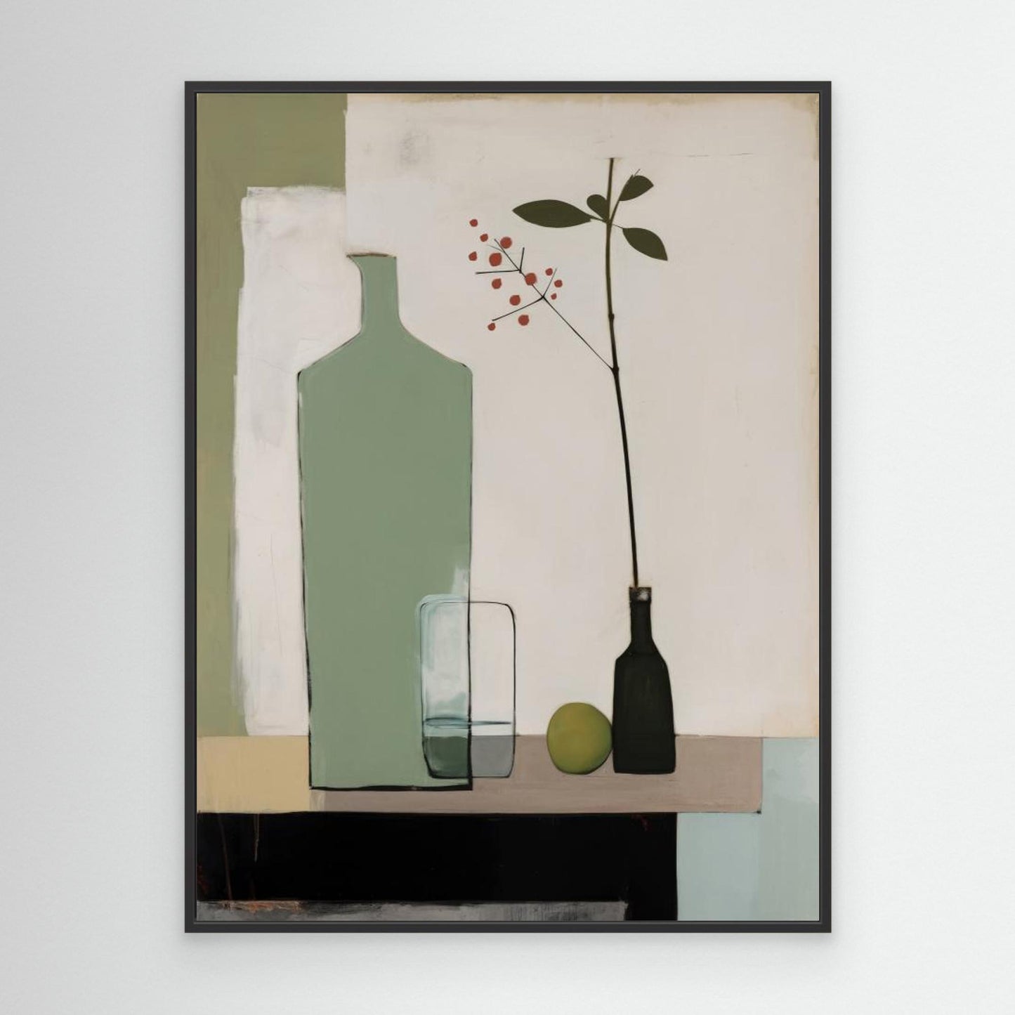 Bottle And Glass by Treechild