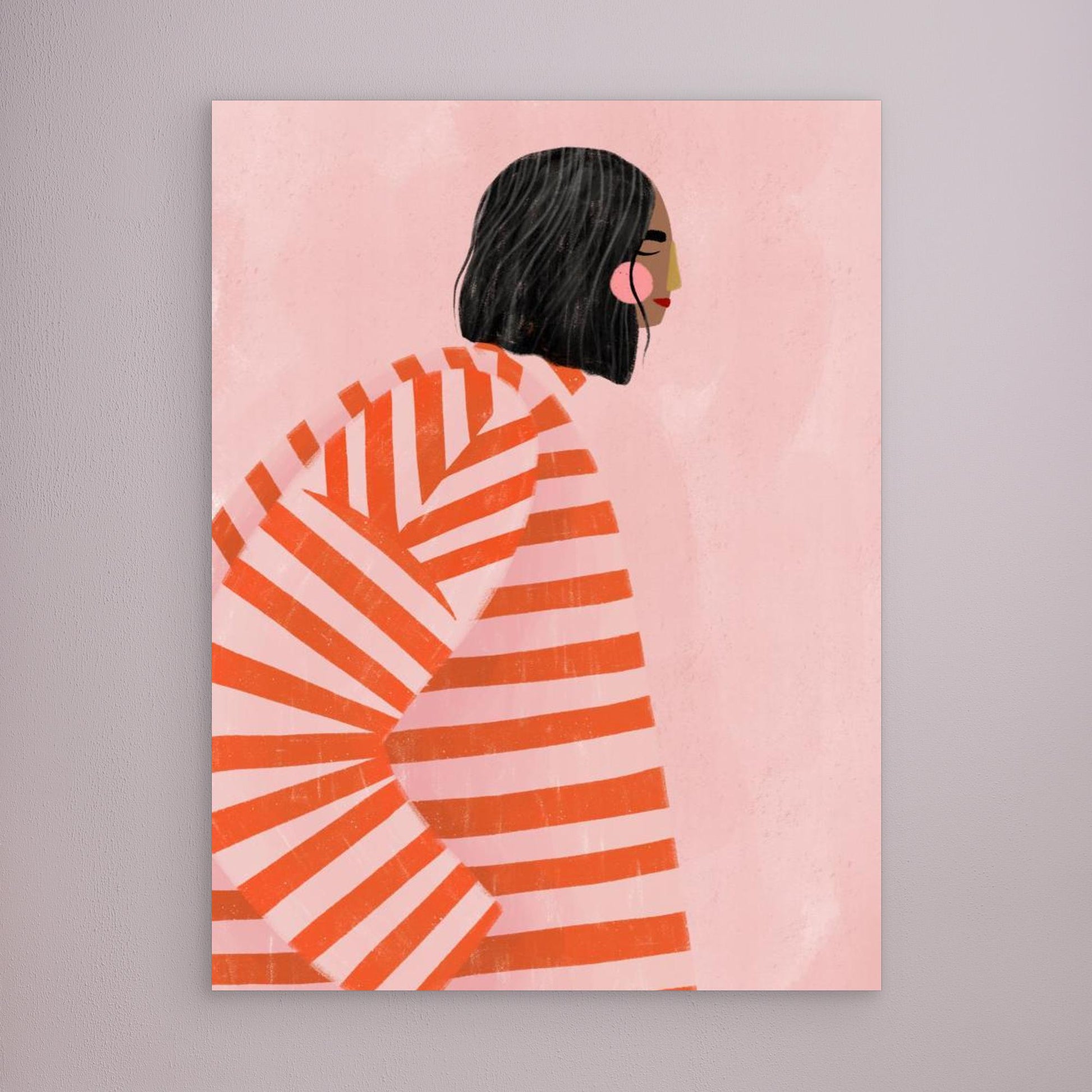 The Woman With the Orange Stripes by Bea Müller