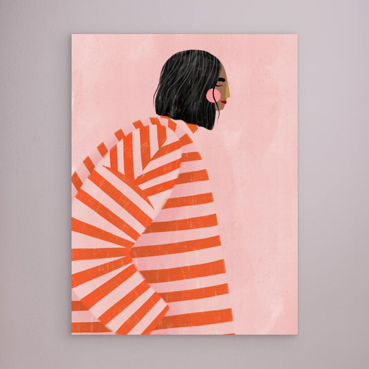 The Woman With the Orange Stripes by Bea Müller